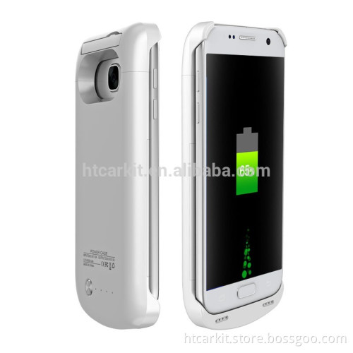 Top Quality 4200mAh extra Battery Pack for samsung s7 Portable Backup Power Charger Case Cover Power Bank Case with support